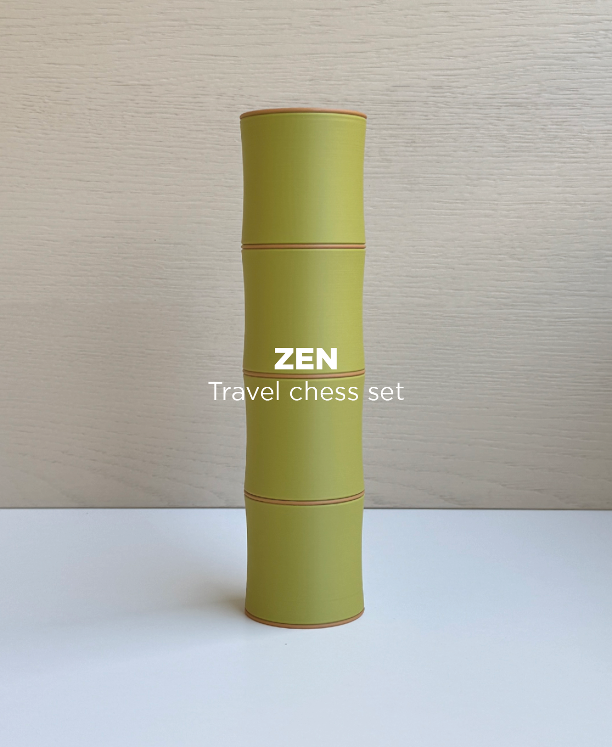 Zen Chess Reiseschach Set Deko Ablage 34+ Farben Beige Holz – Bild 5